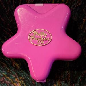 Polly Pocket Fairy Light Wonderland Pink Star (1993) - Blue Bird Collectible